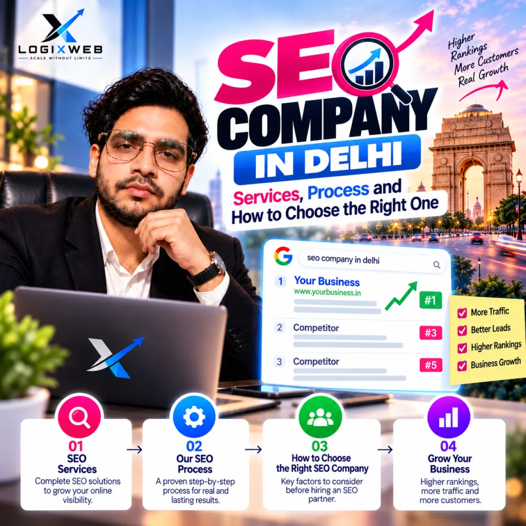 SEO Company in Delhi Infographic