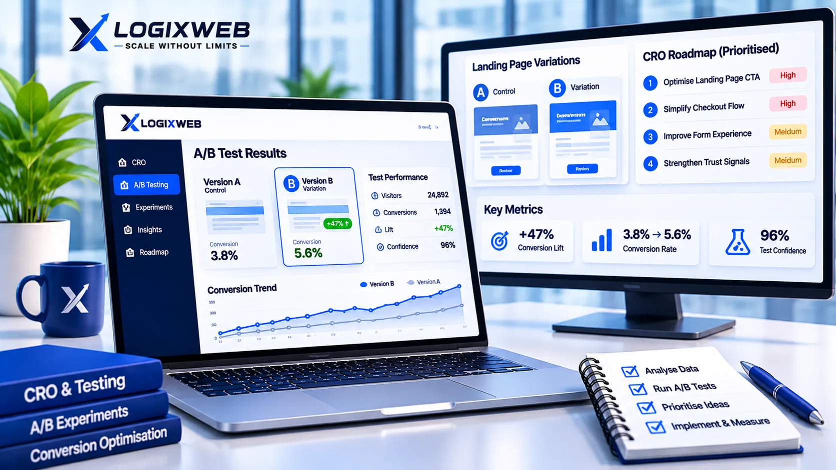 Data-Backed Testing & CRO Recommendations
