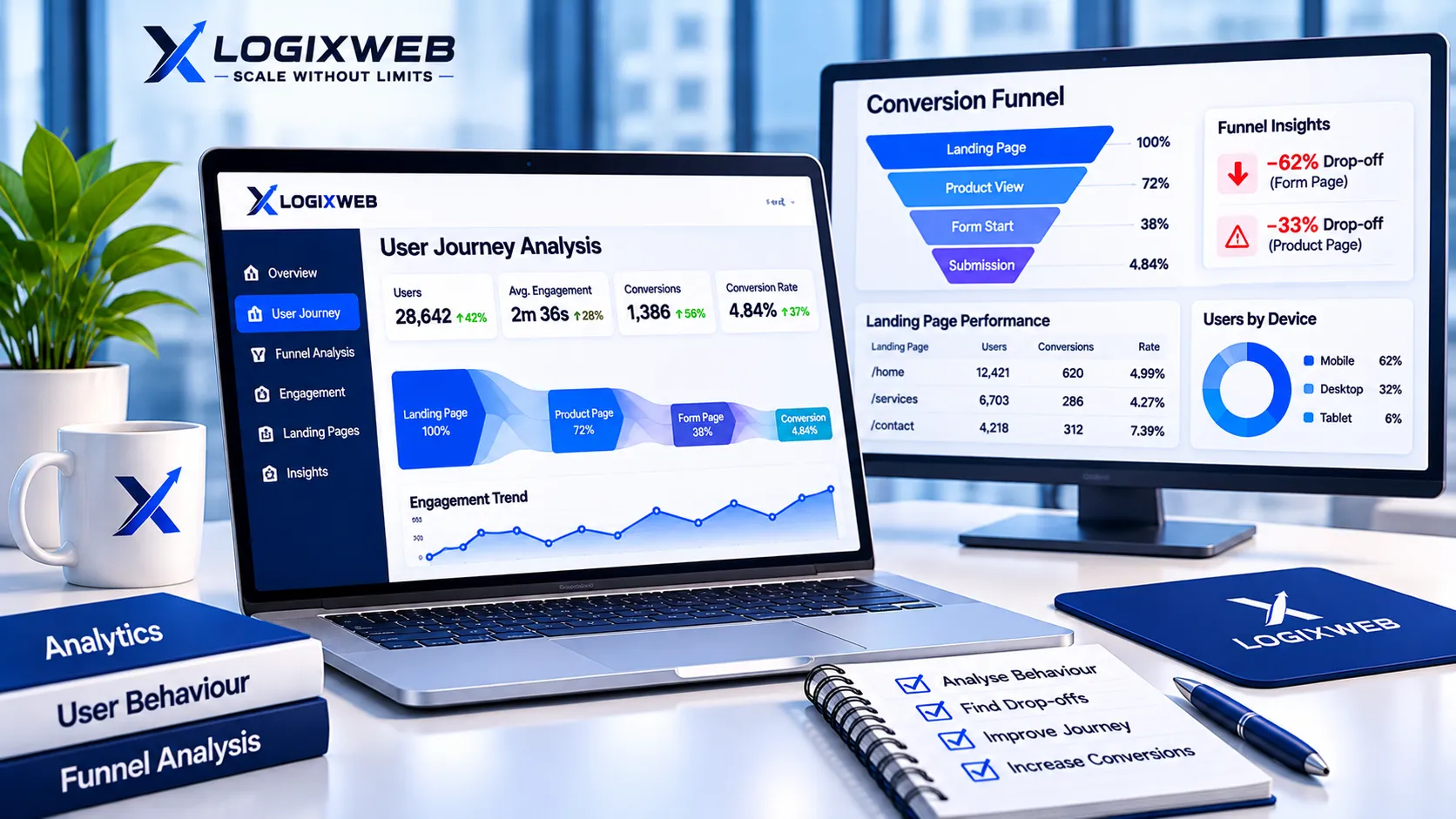 User Behaviour & Funnel Analysis