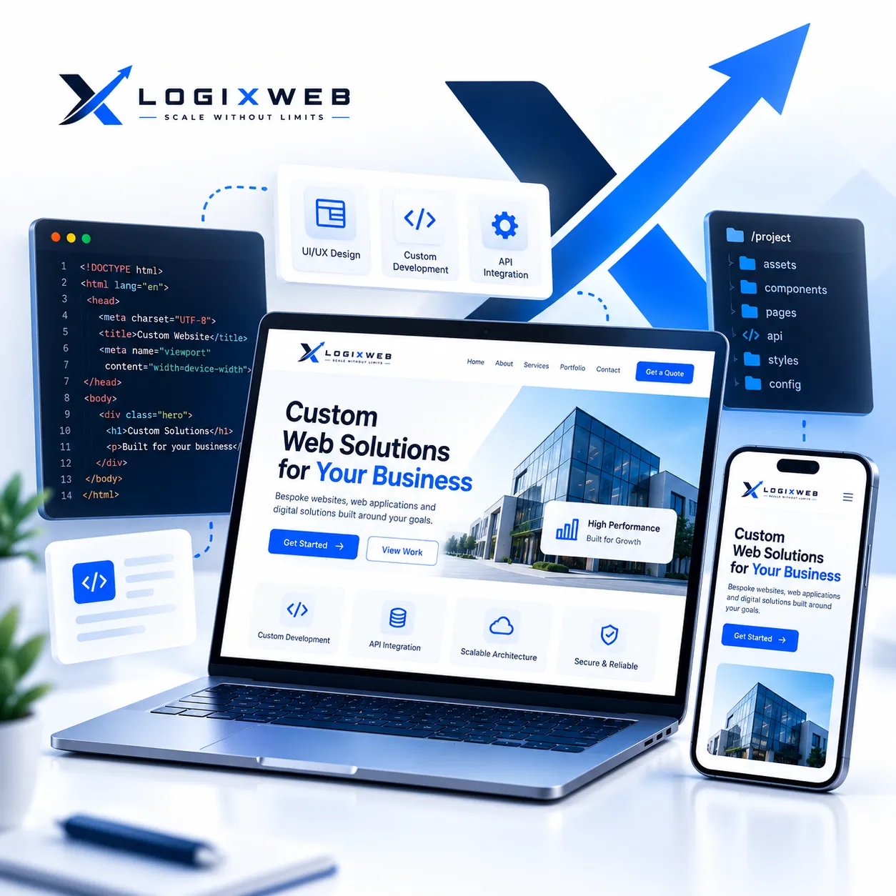 Custom Coding Website
