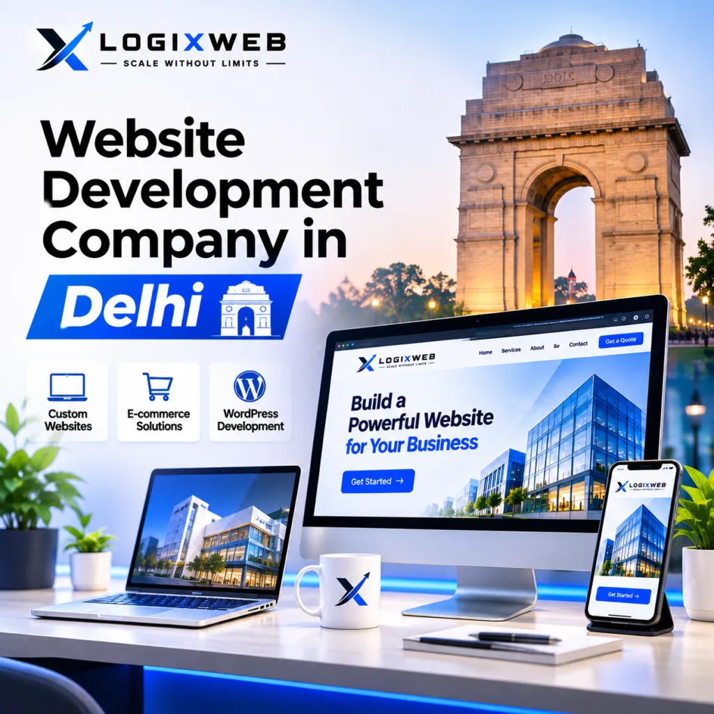 Logixweb Delhi Website Development Banner