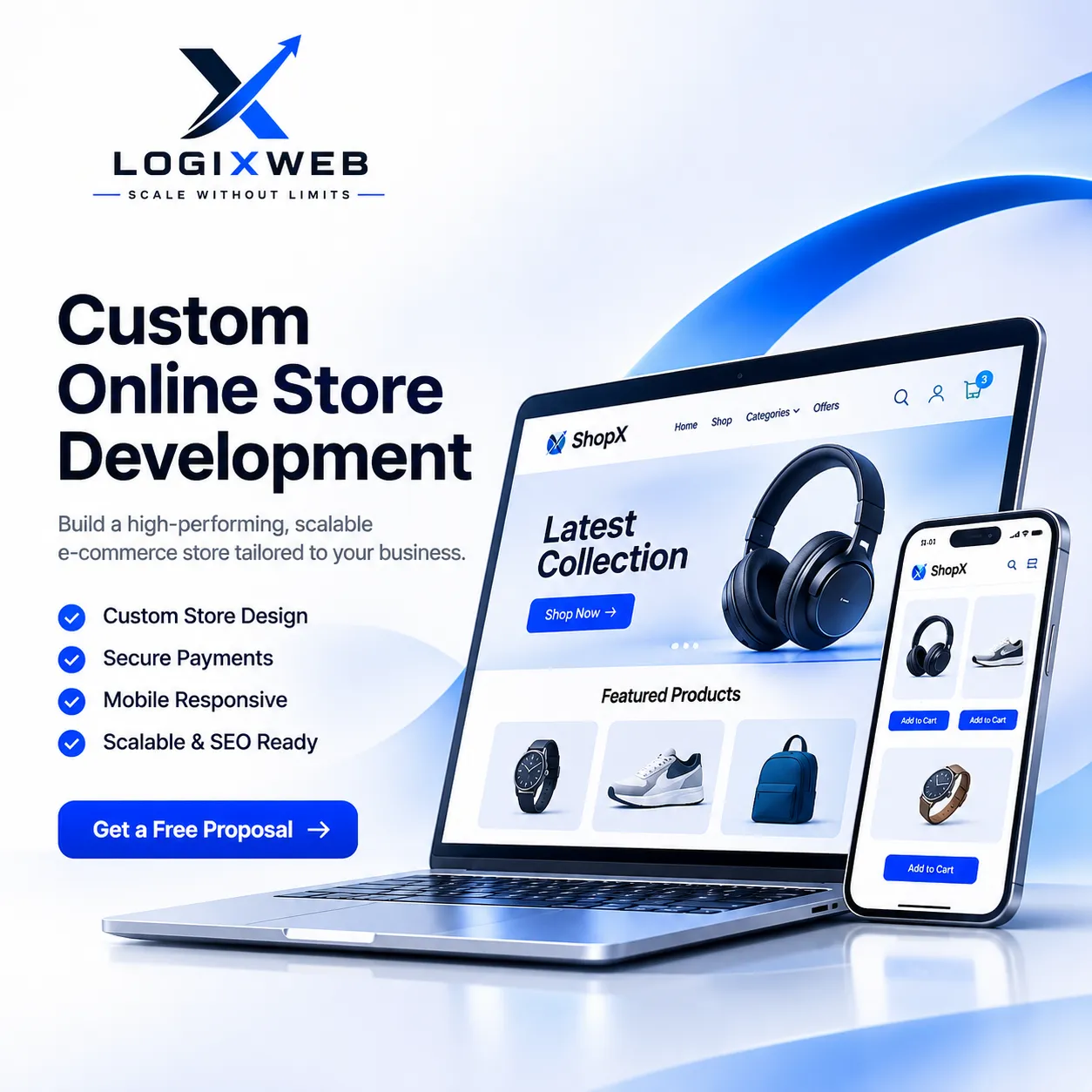 Custom Online Store Development